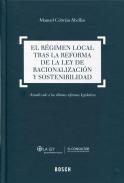El r�gimen local tras la reforma de la ley de racionalizaci�n y sostenibilidad