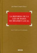 La reforma de la Ley de Bases de R�gimen Local
