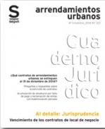Vencimiento de los contratos de local de negocio