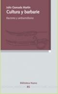 Cultura y barbarie