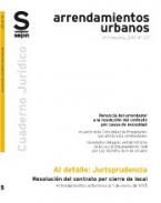 Resoluci�n del contrato por cierre de local. Arrendamientos anteriores al 1 de enero de 1995