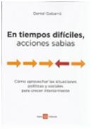 En tiempos dif�ciles, acciones sabias
