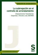 La subrogaci�n en el contrato de arrendamiento