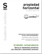 Obras en elementos privativos con afecci�n a elementos comunes