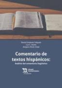 Comentario de textos hisp�nicos