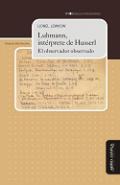 Luhmann, int�rprete de Husserl