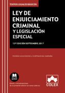 Ley de enjuiciamiento criminal y legislaci�n especial