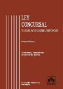 Ley Concursal y legislaci�n complementaria