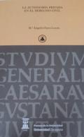 La autonom�a privada en el Derecho civil