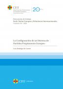 La Configuraci�n de un Sistema de Partidos Propiamente Europeo