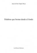 Palabras que brotan desde el fondo