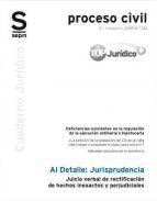 Juicio verbal de rectificaci�n de hechos inexactos y perjudiciales