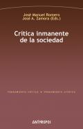 Cr�tica inmanente de la sociedad