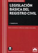 Legislaci�n b�sica del Registro CIvil