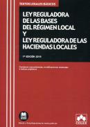 Ley reguladora de las bases del r�gimen local y Ley reguladora de las Haciendas Locales