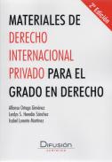 Materiales de Derecho Internacional Privado para el Grado en Derecho