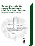 Gu�a de plazos civiles, mercantiles, penales, administrativos y laborales