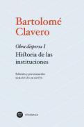 Historia de las instituciones