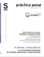 La circunstancia atenuante de arrebato, obcecaci�n o estado pasional