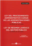 Ley del Procedimiento Administrativo Com�n de las Administraciones P�blicas 2020
