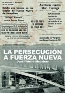 La persecuci�n a Fuerza Nueva