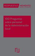 100 preguntas sobre personal de la administraci�n local