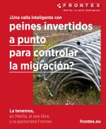 �Una valla inteligence con peines invertidos a punto para controlar la migraci�n?