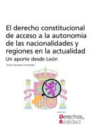 El derecho constitucional de acceso a la autonom�a de las nacionalidades y regiones en la actualidad