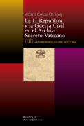 La II Rep�blica y la Guerra Civil en el Archivo Secreto Vaticano, 3