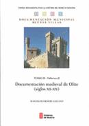 Documentaci�n medieval de Olite (siglos XII-XIV)