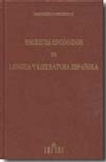 Escritos escogidos de lengua y literatura espa�ola