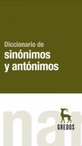 Diccionario de sin�nimos y ant�nimos