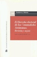 El derecho electoral de las Comunidades Aut�nomas