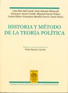 Historia y m�todo de la teor�a pol�tica