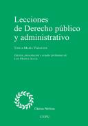 Lecciones de derecho p�blico administrativo