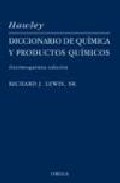 Hawley diccionario de qu�mica y productos qu�micos