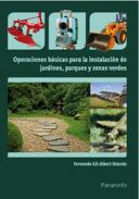 Operaciones b�sicas para la instalaci�n de jardines, parques y zonas verdes 