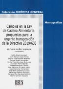 Cambios en la Ley de cadena alimentaria
