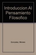 Introducci�n al pensamiento filos�fico