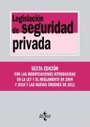 Legislaci�n de seguridad privada
