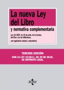 La nueva Ley del libro y normativa complementaria