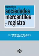 Legislaci�n de sociedades mercantiles y registro