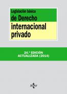 Legislaci�n b�sica de Derecho Internacional privado