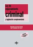 Ley de Enjuiciamiento Criminal y legislaci�n complementaria