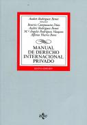 Manual de derecho internacional privado