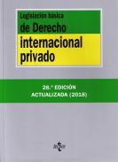Legislaci�n b�sica de derecho internacional privado