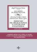 Derecho de obligaciones y contratos en general