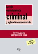 Ley de Enjuiciamiento Criminal y legislaci�n complementaria