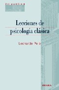 Lecciones de psicolog�a cl�sica