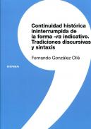 Continuidad hist�rica ininterrupida de la forma -ra indicativo